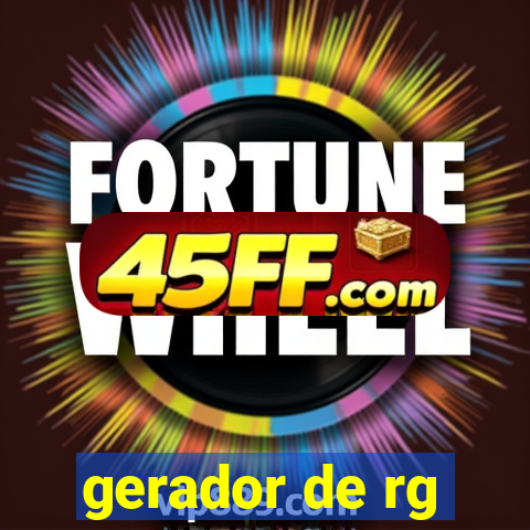 gerador de rg